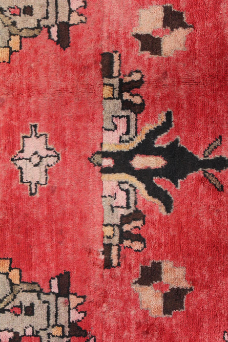 Traditional Red Vintage Medallion Handmade Oriental Wool Rug homelooks.com