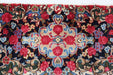Traditional Antique Area Carpets Wool Handmade Oriental Rugs 253 X 350 cm medallion over-view close-up www.homelooks.com