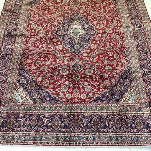 Traditional Antique Area Carpets Wool Handmade Oriental Rugs 285 X 385 cm bottom view homelooks.com