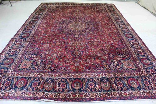 Lovely Traditional Antique Red Medallion Handmade Oriental Rug 283 X 420 cm www.homelooks.com