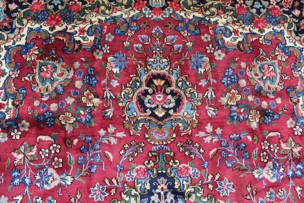 Traditional Antique Area Carpets Wool Handmade Oriental Rugs 253 X 350 cm design details www.homelooks.com