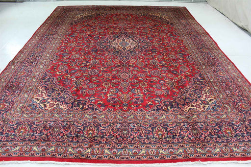 Traditional Antique Area Carpets Wool Handmade Oriental Rugs 294 X 394 cm homelooks.com