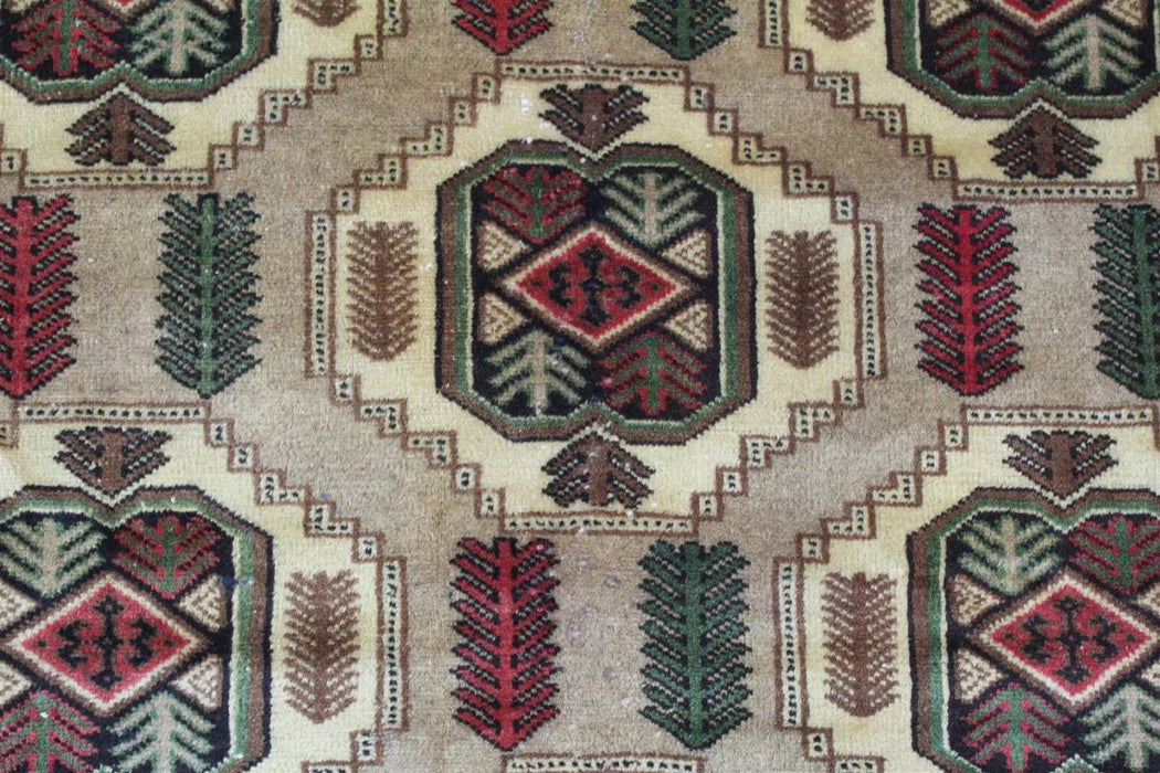Camel coloured Geometric Statement Traditional Handmade Rug Homelooks