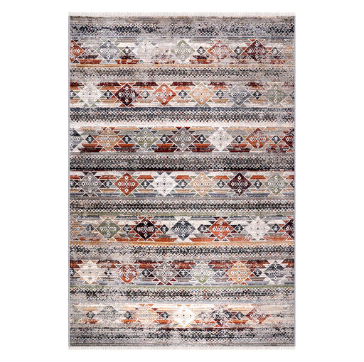Sienna Moroccan Silver Ivory Rug over-view homelooks.com