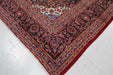 Divine Traditional Antique Medallion Wool Handmade Oriental Rug 298 X 398 cm corner view www.homelooks.com
