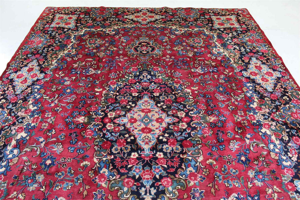 Traditional Antique Area Carpets Wool Handmade Oriental Rugs 253 X 350 cm top view www.homelooks.com