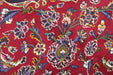 Divine Traditional Antique Medallion Wool Handmade Oriental Rug 298 X 398 cm floral pattern close-up www.homelooks.com