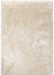 Lily Shimmer Cream Shaggy Rug www.homelooks.com