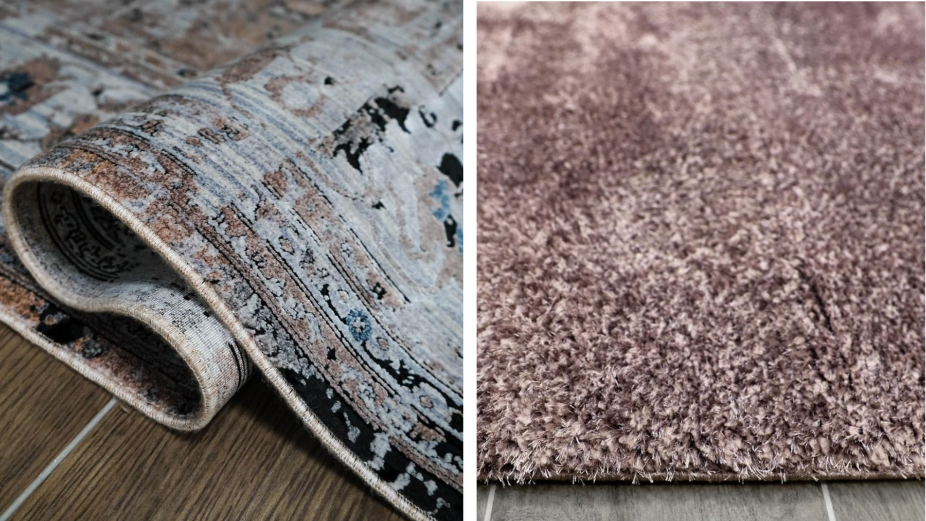 The Impact of Textures: Shaggy vs. Flatweave Rugs