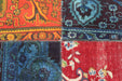 Traditional Antique Multi Patchwork Wool Handmade Oriental Rug 80 X 322 cm homelooks.com 6
