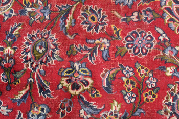 Classic Red Traditional Vintage Medallion Handmade Wool Rug 287 X 398 cm