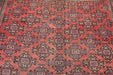 Traditional Vintage Terracotta Geometric Handmade Oriental Rug 158 X 300 cm www.homelooks.com 6