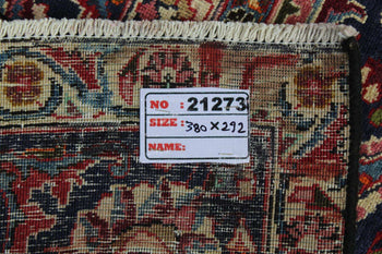 Elegant Traditional Antique Red Handmade Oriental Wool Rug 292 X 380 cm homelooks.com 11