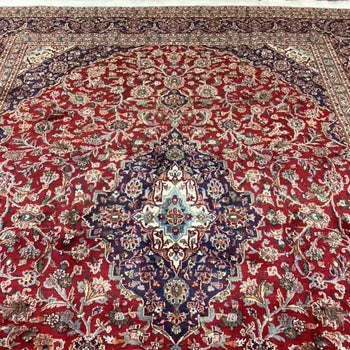 Traditional Antique Area Carpets Wool Handmade Oriental Rugs 285 X 385 cm homelooks.com 3