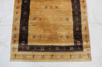 Lovely Traditional Antique Wool Handmade Oriental Rug 100 X 140 cm homelooks.com 2