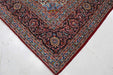Classic Antique Red Medallion Handmade Oriental Wool Rug 307 X 405 cm corner view www.homelooks.com