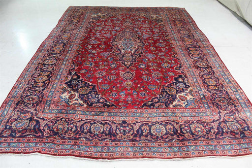 Classic Traditional Vintage Red Medallion Handmade Oriental Rug 245 x 333 cm www.homelooks.com
