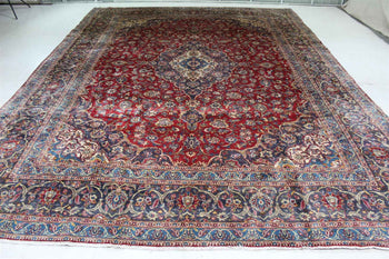Traditional Antique Area Carpets Wool Handmade Oriental Rugs 310 X 410 cm homelooks.com 