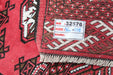 Beautiful Red Geometric style Traditional Vintage Handmade Oriental Rug 295 X 360 cm homelooks.com 10