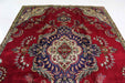 Traditional Vintage Handmade Oriental Wool Rug 221 X 326 cm homelooks.com 3