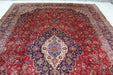 Classic Antique Handmade Oriental Wool Rug top view www.homelooks.com