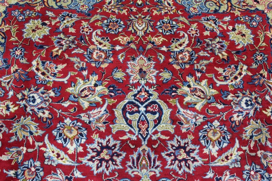 Beautiful Traditional Vintage Red Medallion Handmade Rug 293 X 404 cm Homelooks