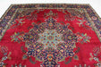 Lovely Traditional Antique Red Wool Handmade Oriental Rug 293 X 339 cm 3 www.homelooks.com