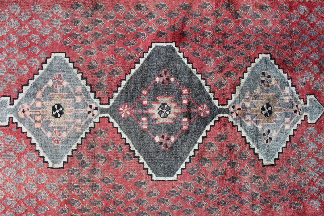 Traditional Antique Multi Medallion Handmade Small Wool Rug 106cm x 187cm