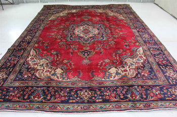 Traditional Antique Area Carpets Wool Handmade Oriental Rugs 278 X 380 cm www.homelooks.com