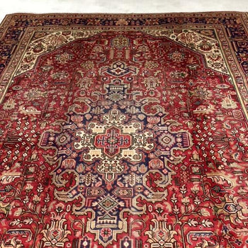 Traditional Antique Area Carpets Wool Handmade Oriental Rugs 248 X 340 cm homelooks.com 3