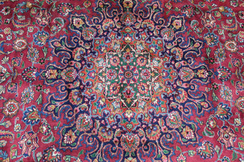 Lovely Traditional Antique Red Medallion Handmade Oriental Rug 283 X 420 cm homelooks.com 5