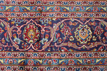 Beautiful Traditional Vintage Oriental Wool Handmade Rug 296 X 435 cm homelooks.com 9