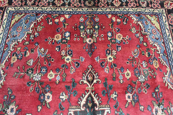 Traditional Antique Handmade Oriental Red Wool Rug 206 X 302 cm www.homelooks.com 6