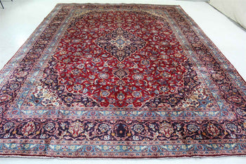 Traditional Antique Area Carpets Wool Handmade Oriental Rugs 297 X 397 cm homelooks.com 