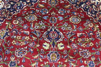 Traditional Antique Medallion Red Wool Handmade Rug 297 X 398 cm www.homelooks.com 5
