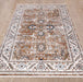 Selin 0372 Vintage Ivory Gold Area Rug over-view homelooks.com