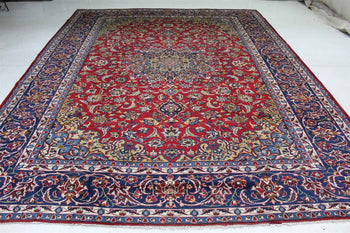 Traditional Antique Area Carpets Wool Handmade Oriental Rugs 306 X 390 cm www.homelooks.com