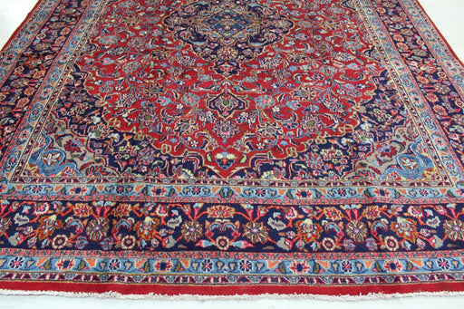 Traditional Antique Area Carpets Wool Handmade Oriental Rugs 295 X 390 cm bottom view homelooks.com