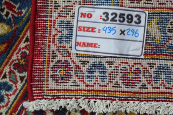 Beautiful Traditional Vintage Oriental Wool Handmade Rug 296 X 435 cm homelooks.com 12