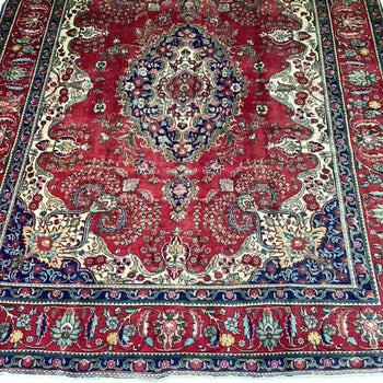 Traditional Antique Area Carpets Wool Handmade Oriental Rugs 300 X 385 cm homelooks.com 2