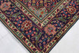 Lovely Traditional Antique Red Wool Handmade Oriental Rug 293 X 339 cm corner view www.homelooks.com