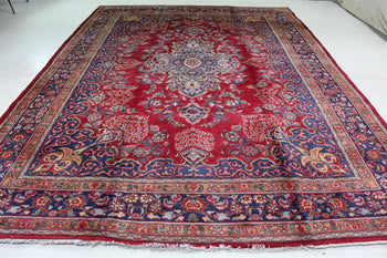 Traditional Antique Area Carpets Wool Handmade Oriental Rugs 295 X 395 cm www.homelooks.com