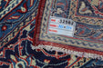 Attractive Traditional Vintage Red Handmade Oriental Rug 294 X 385 cm dimensions  homelooks.com 