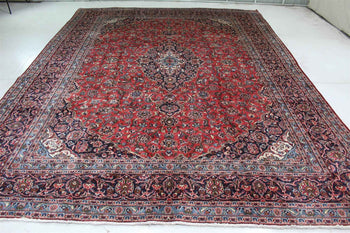 Traditional Antique Area Carpets Wool Handmade Oriental Rugs 288 X 380 cm www.homelooks.com