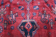 Vibrant Traditional Vintage Red Medallion Handmade Oriental Rug 145 X 290 cm www.homelooks.com 9