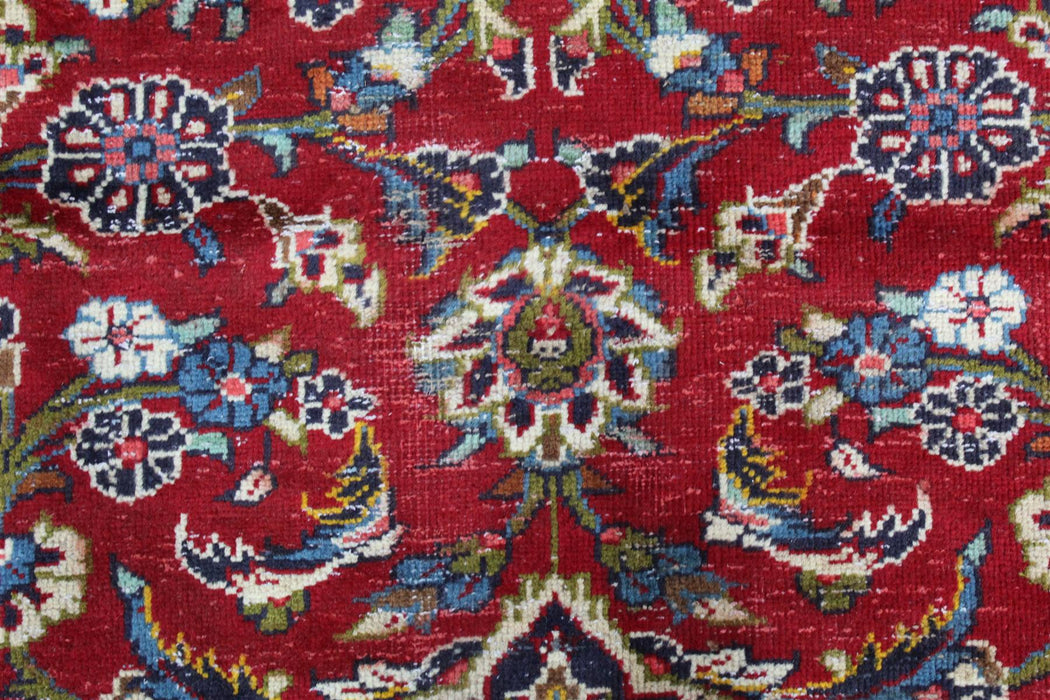 Traditional Red Vintage Medallion Handmade Oriental Wool Rug 280cm x 378cm