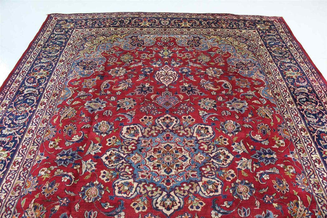 Traditional Antique Area Carpets Wool Handmade Oriental Rugs 265 X 380 cm top view www.homelooks.com