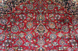 Traditional Vintage Handmade Red Medallion Wool Rug 290 X 405 cm www.homelooks.com 6