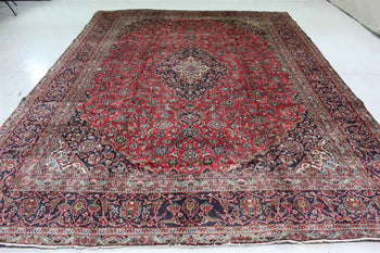 Traditional Antique Area Carpets Wool Handmade Oriental Rugs 282 X 370 cm www.homelooks.com