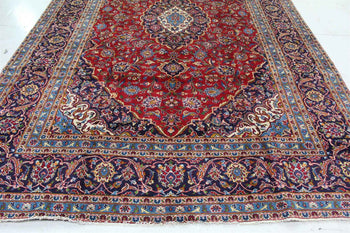 Traditional Vintage Handmade Oriental Wool Rug 256 X 380 cm www.homelooks.com 2